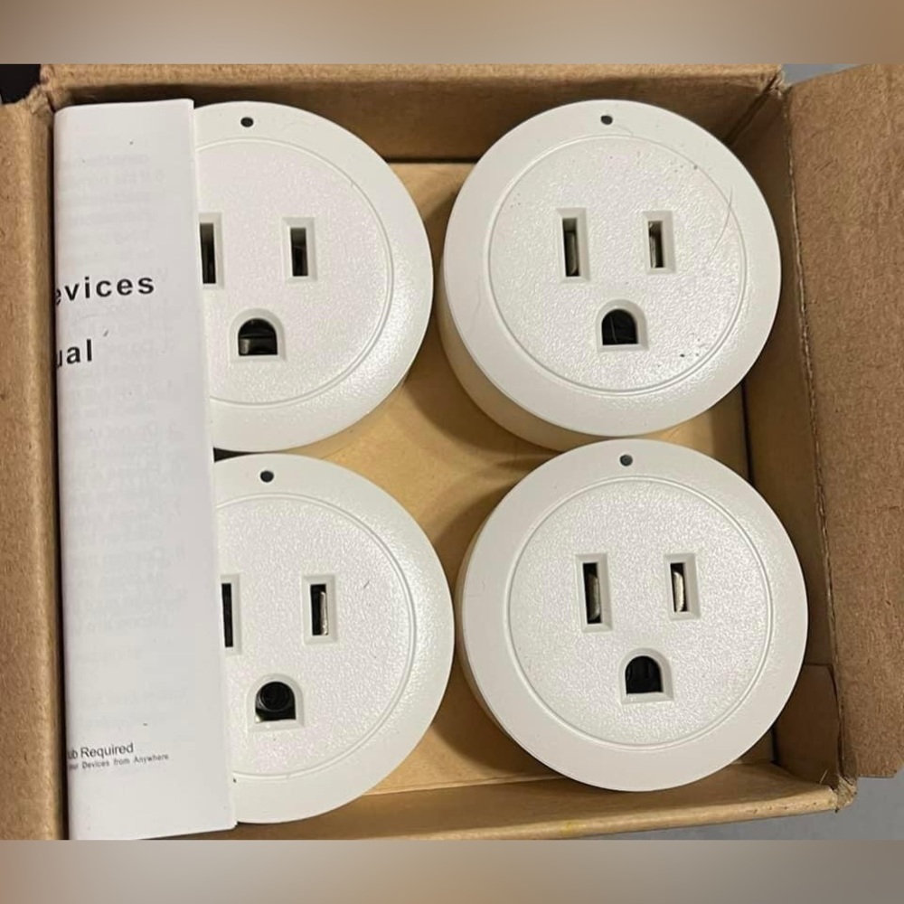 Smart Plug - Alexa, Echo & Google Home - Only WiFi 2.4G (4-Pack) New